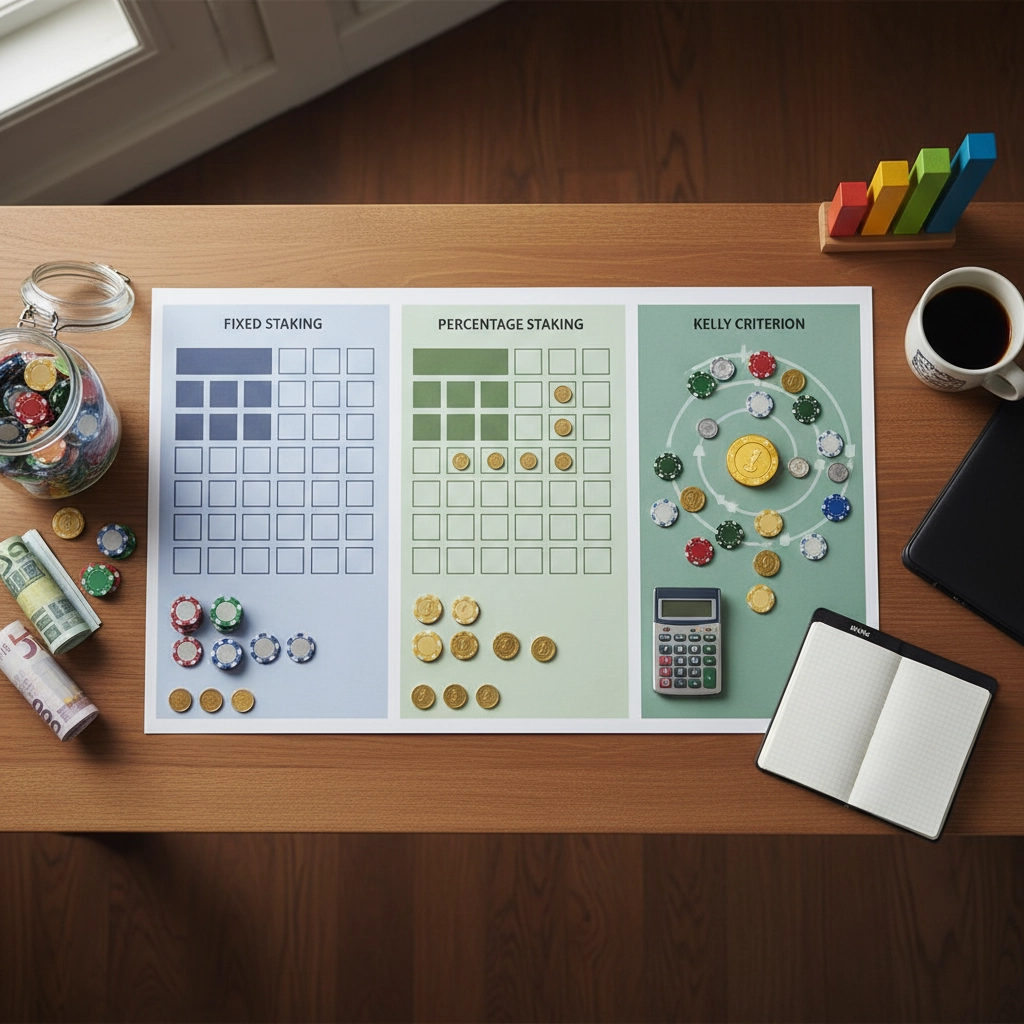Bankrollbeheer wedden: voorbeeld staking plans en templates