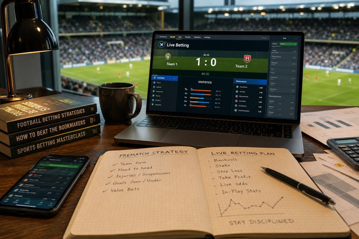 Praktische voetbalweddenschapsstrategieën: selectiecriteria en inzetbeheer voor live en prematch