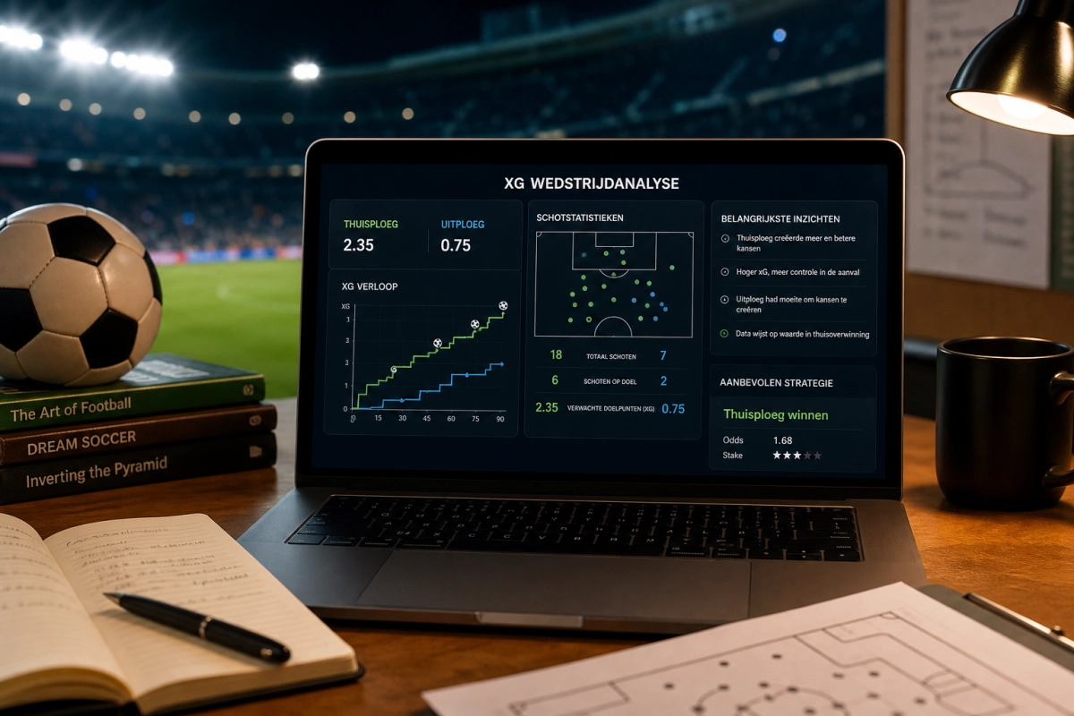 Praktische gids: xG, xGA en schotstatistieken toepassen in voetbalweddenschapsstrategieën